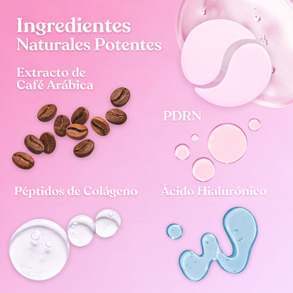 Parches oculares de colágeno y PDRN